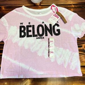 Justice crop top
